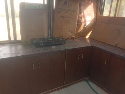 Kitchen Image of 1000 Sq.ft 2 BHK Builder Floor for rent in Tarsali Vadodara for Rs. 20000