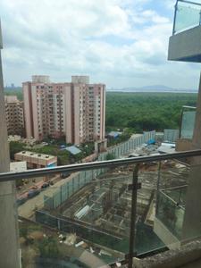 Balcony Image of 1200 Sq.ft 2 BHK Apartment / Flat for sale in Bhairaav Goldcrest Residency, Ghansoli Navi Mumbai for Rs. 19500000