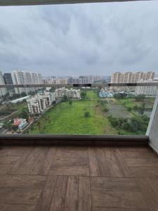 Balcony Image of 1015 Sq.ft 2 BHK Apartment / Flat for rent in VJ Yashone Infinitee, Punawale Pune for Rs. 23000
