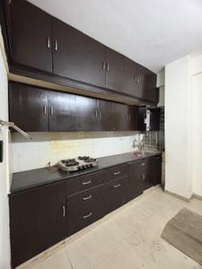 Kitchen Image of 900 Sq.ft 2 BHK Builder Floor for rent in Mahalakshmi Nagar Indore for Rs. 21000