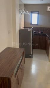 Kitchen Image of 800 Sq.ft 1 RK Builder Floor for rent in Lajpat Nagar New Delhi for Rs. 25000