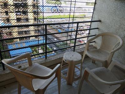 Balcony Image of 1225 Sq.ft 2.5 BHK Apartment / Flat for sale in Shree Siddhivinayak Tower, Kopar Khairane Navi Mumbai for Rs. 21500000