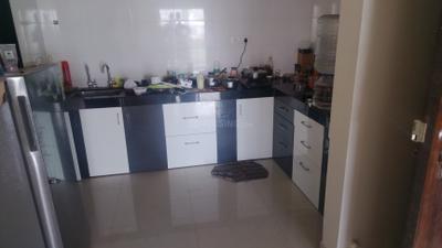 Kitchen Image of 600 Sq.ft 1 BHK Apartment / Flat for rent in Sharada Myria B And C Building, Dhayari Pune for Rs. 14000