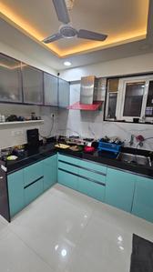 Kitchen Image of 1126 Sq.ft 2 BHK Apartment / Flat for rent in Guruvista Phase II, Kharadi Pune for Rs. 30000