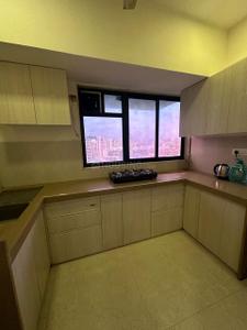 Kitchen Image of 680 Sq.ft 2 BHK Apartment / Flat for rent in Kanakia Hollywood, Andheri West Mumbai for Rs. 135000