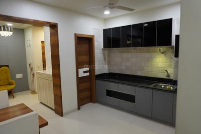 Kitchen Image of 1200 Sq.ft 2 BHK Apartment / Flat for rent in Eklingji Radhe Skyline, Sanand Ahmedabad for Rs. 22000