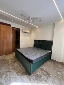Bedroom Image of 1350 Sq.ft 2 BHK Builder Floor for rent in Saket New Delhi for Rs. 26500