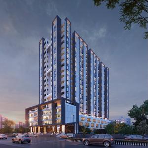 Image of 837 Sq.ft 2 BHK Apartment / Flat for sale in Anshul Unity Towers, Handewadi, Pune for Rs. 4900000