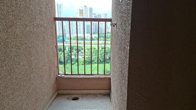 Balcony Image of 578 Sq.ft 1 BHK Apartment / Flat for rent in Geetai Siena, Vikhroli East Mumbai for Rs. 34999