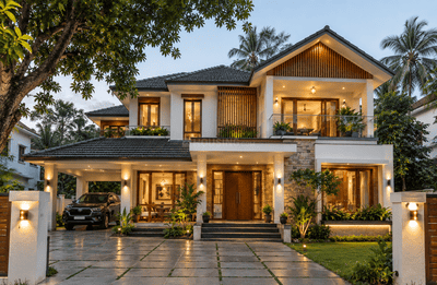 Building Image of 2000 Sq.ft 3 BHK Independent House for sale in Aranattukara Thrissur for Rs. 11800000