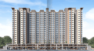 Building Image of 950 Sq.ft 2 BHK Apartment / Flat for sale in Prithvi Anand Kuber Complex Phase 2, Palghar Mumbai for Rs. 3537800