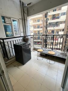 Balcony Image of 530 Sq.ft 1 BHK Apartment / Flat for rent in Gaurs 14th Avenue, Noida Extension Greater Noida for Rs. 23000
