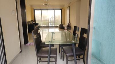 Living Room Image of 2650 Sq.ft 4 BHK Apartment / Flat for rent in Platinum The Springs, Kalamboli Navi Mumbai for Rs. 65000