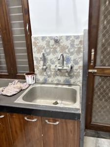 Kitchen Image of 1300 Sq.ft 2 BHK Builder Floor for rent in Ramnagariya Jaipur for Rs. 17000