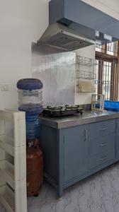Kitchen Image of 700 Sq.ft 1 BHK Independent House for rent in Omaxe NRI City, Omega II Greater Noida for Rs. 25000