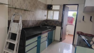 Kitchen Image of 1020 Sq.ft 2 BHK Apartment / Flat for rent in Gini Bellissimo, Dhanori Pune for Rs. 25000