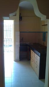Kitchen Image of 500 Sq.ft 1 BHK Apartment / Flat for rent in Parijat Gardens, Kasarvadavali Thane for Rs. 18500