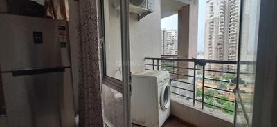 Balcony Image of 1250 Sq.ft 3 BHK Apartment / Flat for rent in Raheja Sampada, Sector 92 Gurgaon for Rs. 35000