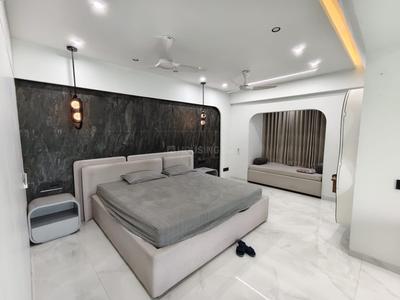 Bedroom Image of 3295 Sq.ft 4 BHK Apartment / Flat for rent in Sheladia Prayag Residency, Bodakdev Ahmedabad for Rs. 150000