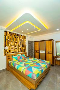 Bedroom Image of 1150 Sq.ft 3 BHK Apartment / Flat for rent in Gandhinagar Bhopal for Rs. 30000
