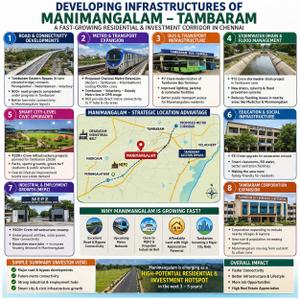 Image of 1150 Sq.ft Residential Plot / Land for sale in Tambaram, Chennai for Rs. 3680000