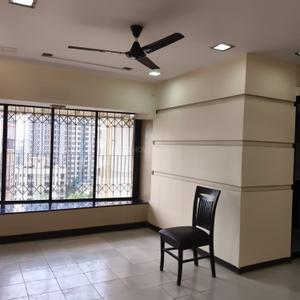 Hall Image of 750 Sq.ft 2 BHK Apartment / Flat for rent in Dheeraj Ganga Apartments, Malad West Mumbai for Rs. 60000