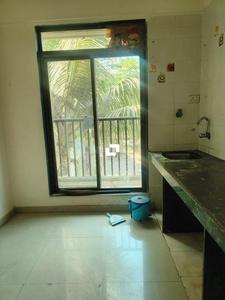 Kitchen Image of 620 Sq.ft 1 BHK Apartment / Flat for rent in Kopar Khairane Navi Mumbai for Rs. 20000