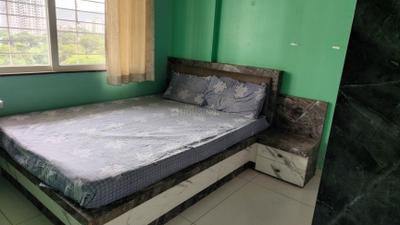 Bedroom Image of 1100 Sq.ft 2 BHK Apartment / Flat for rent in Pisoli Pune for Rs. 23000