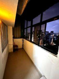 Balcony Image of 1060 Sq.ft 2 BHK Apartment / Flat for rent in Space Park I, Mahalakshmi Nagar Indore for Rs. 28000