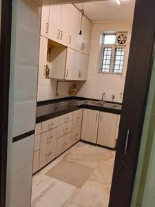 Kitchen Image of 1500 Sq.ft 3 BHK Apartment / Flat for rent in Alaknanda New Delhi for Rs. 74000