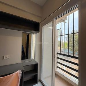 Balcony Image of 300 Sq.ft 1 RK Apartment / Flat for rent in Scheme No 114 Indore for Rs. 10999