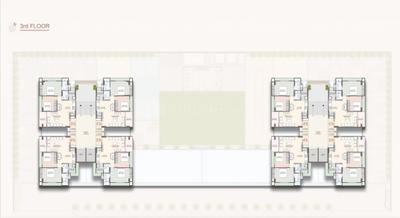 Image of 1548 Sq.ft 2 BHK Apartment / Flat for sale in Param Paarijat Blessings, Sargasan, Gandhinagar for Rs. 6192000