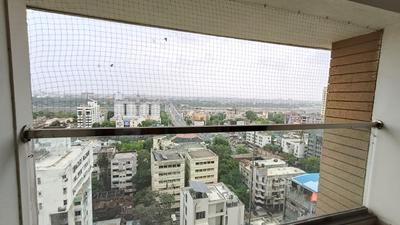 Balcony Image of 2225 Sq.ft 3.5 BHK Apartment / Flat for rent in Takshashila Air, Ellisbridge Ahmedabad for Rs. 58000