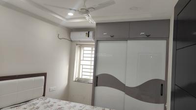 Bedroom Image of 1350 Sq.ft 2 BHK Apartment / Flat for rent in Gachibowli Hyderabad for Rs. 42000