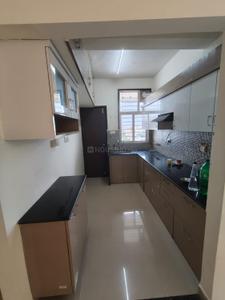 Kitchen Image of 1350 Sq.ft 3 BHK Apartment / Flat for rent in Fortune Signature, Bawadiya Kalan Bhopal for Rs. 27500