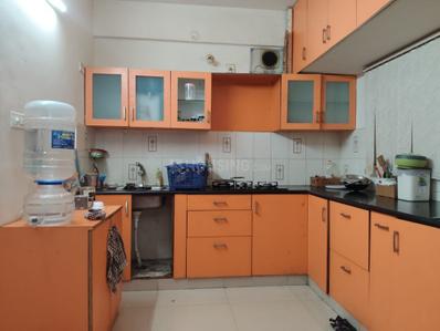 Kitchen Image of 1658 Sq.ft 3 BHK Apartment / Flat for sale in Swarna Silicon Castle Minos by Swarna Constructions, Hoodi Bengaluru for Rs. 13300000