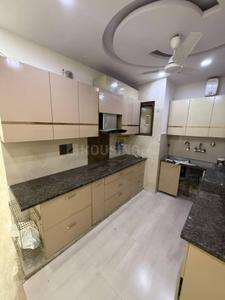 Kitchen Image of 1200 Sq.ft 2 BHK Builder Floor for rent in Ramesh Nagar New Delhi for Rs. 40000