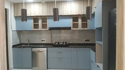 Kitchen Image of 2921 Sq.ft 3 BHK Apartment / Flat for sale in Ambuja Utalika Luxury, Mukundapur Kolkata for Rs. 47000000