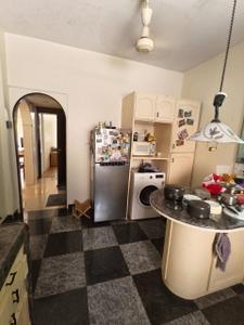Kitchen Image of 700 Sq.ft 1 BHK Apartment / Flat for rent in Bandstand Apartment, Bandra West Mumbai for Rs. 135000
