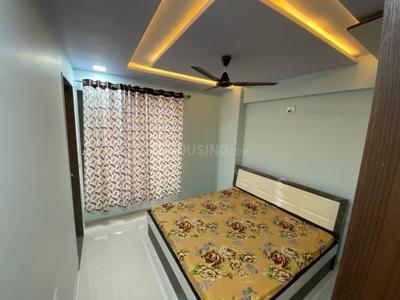 Bedroom Image of 1550 Sq.ft 3 BHK Apartment / Flat for rent in Vivaan Elementos, Zundal Ahmedabad for Rs. 35000