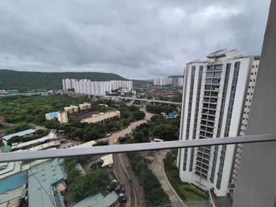 Balcony Image of 1750 Sq.ft 2 BHK Apartment / Flat for rent in Kasturi Eon Homes, Hinjawadi Phase 3 Pune for Rs. 34999