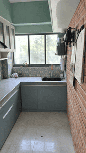 Kitchen Image of 1350 Sq.ft 3 BHK Apartment / Flat for sale in Basisthpur Guwahati for Rs. 4725000