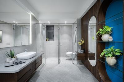 Bathroom Image of 2100 Sq.ft 3 BHK Apartment / Flat for sale in S Square SHERWOODS OPULENT, Sevasi Vadodara for Rs. 17500000
