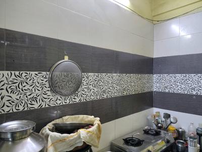 Kitchen Image of 500 Sq.ft 1 BHK Apartment / Flat for rent in DSS Mahavir Kalpavruksha, Kasarvadavali Thane for Rs. 17552