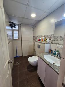 Bathroom Image of 1254 Sq.ft 2 BHK Apartment / Flat for rent in Pratham Bluets, New Alkapuri Vadodara for Rs. 30000