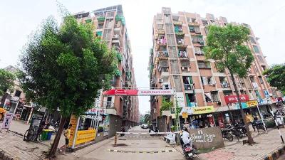 Building Image of 990 Sq.ft 2 BHK Apartment / Flat for sale in Chandlodia Ahmedabad for Rs. 4500000