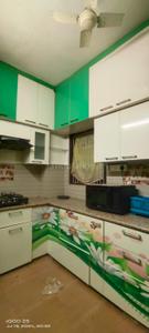 Kitchen Image of 950 Sq.ft 2 BHK Apartment / Flat for rent in Roma Ganpati Residency, Manduwadih Varanasi for Rs. 25000