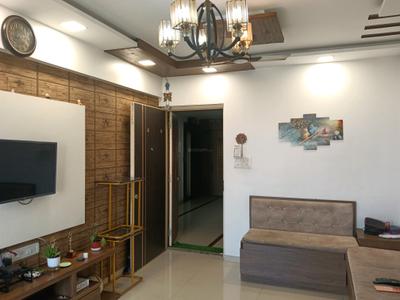 Living Room Image of 630 Sq.ft 1 BHK Apartment / Flat for sale in Cosmos Classique, Thane West Thane for Rs. 7999000
