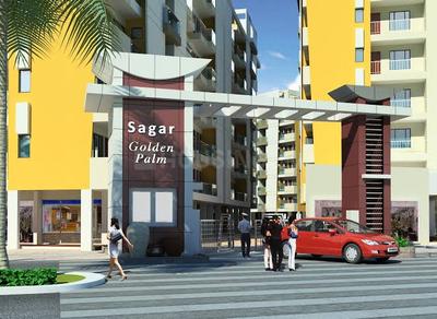 Image of 1200 Sq.ft 3 BHK Apartment / Flat for sale in Ms Agrawal Sagar Golden Palm, Bagli Village, Bhopal for Rs. 3500000