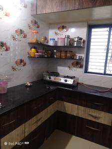 Kitchen Image of 650 Sq.ft 1 BHK Apartment / Flat for sale in Vesu Surat for Rs. 2150000